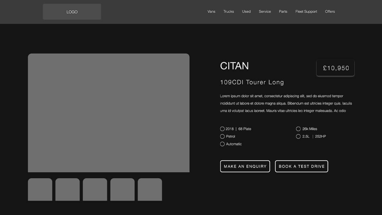 Intercounty Product Wireframe