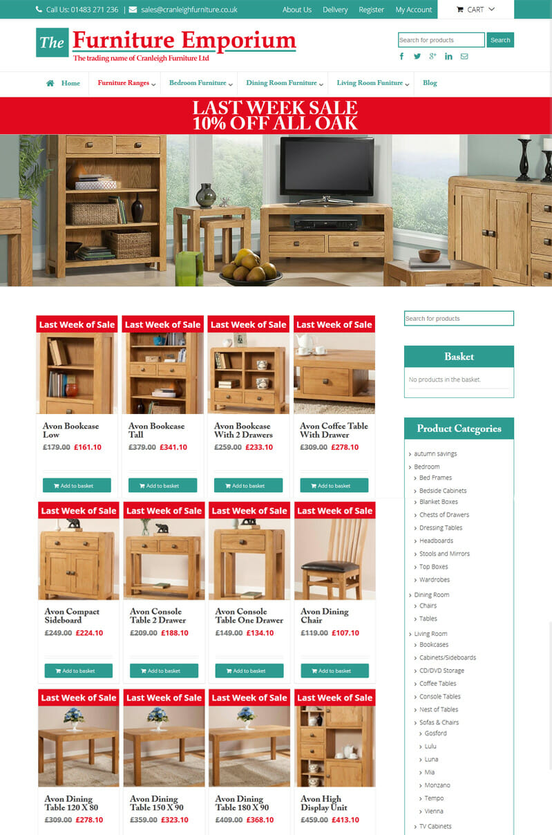 The Furniture Emporium Creative Brand Design