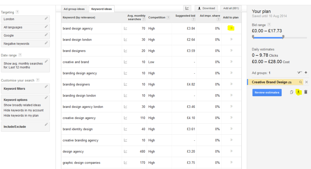 keyword-planner-example