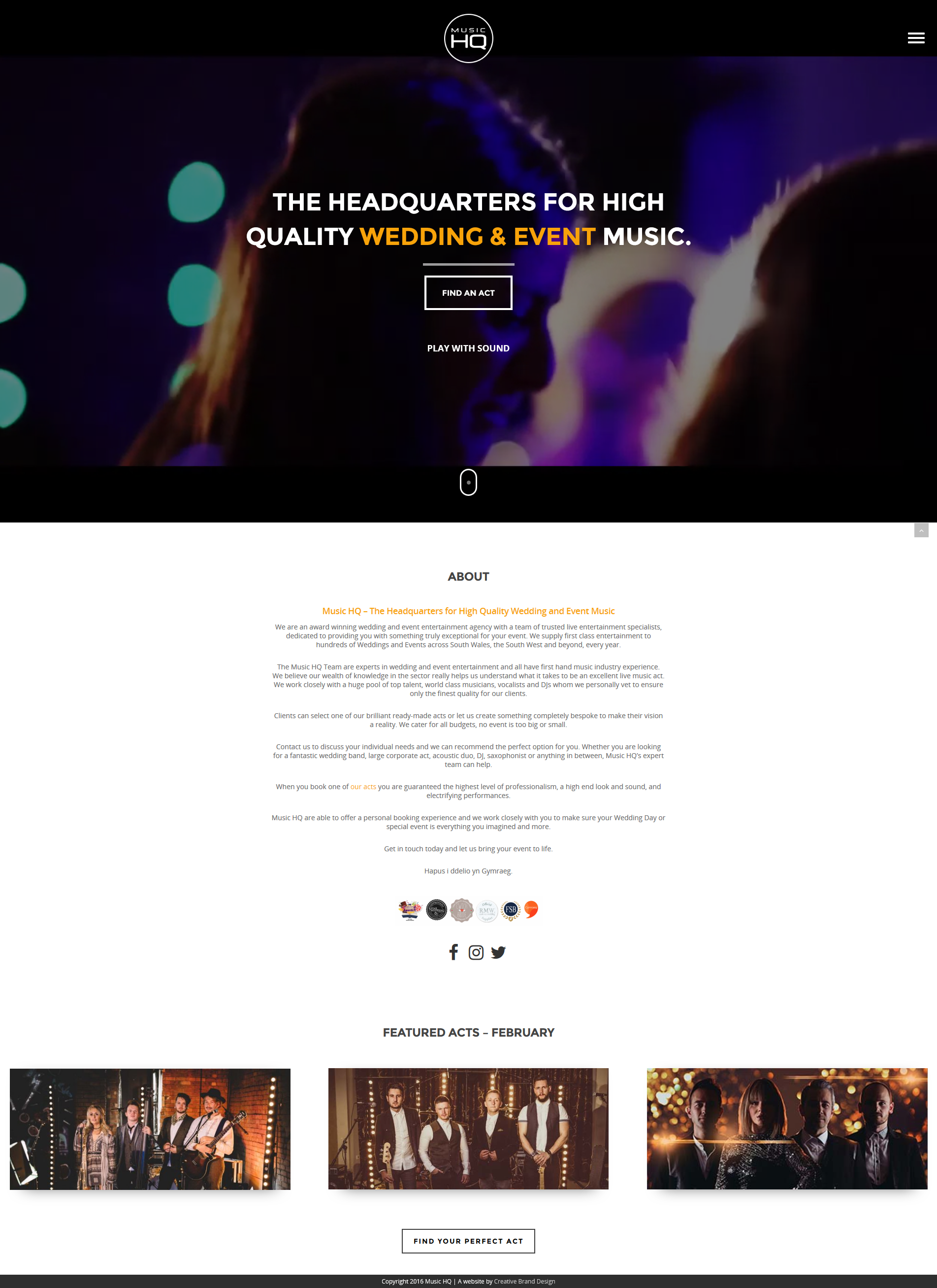 Music HQ Creative Brand Design