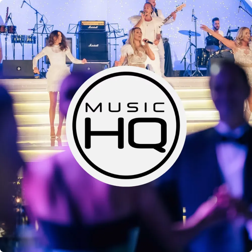 web design for music hq