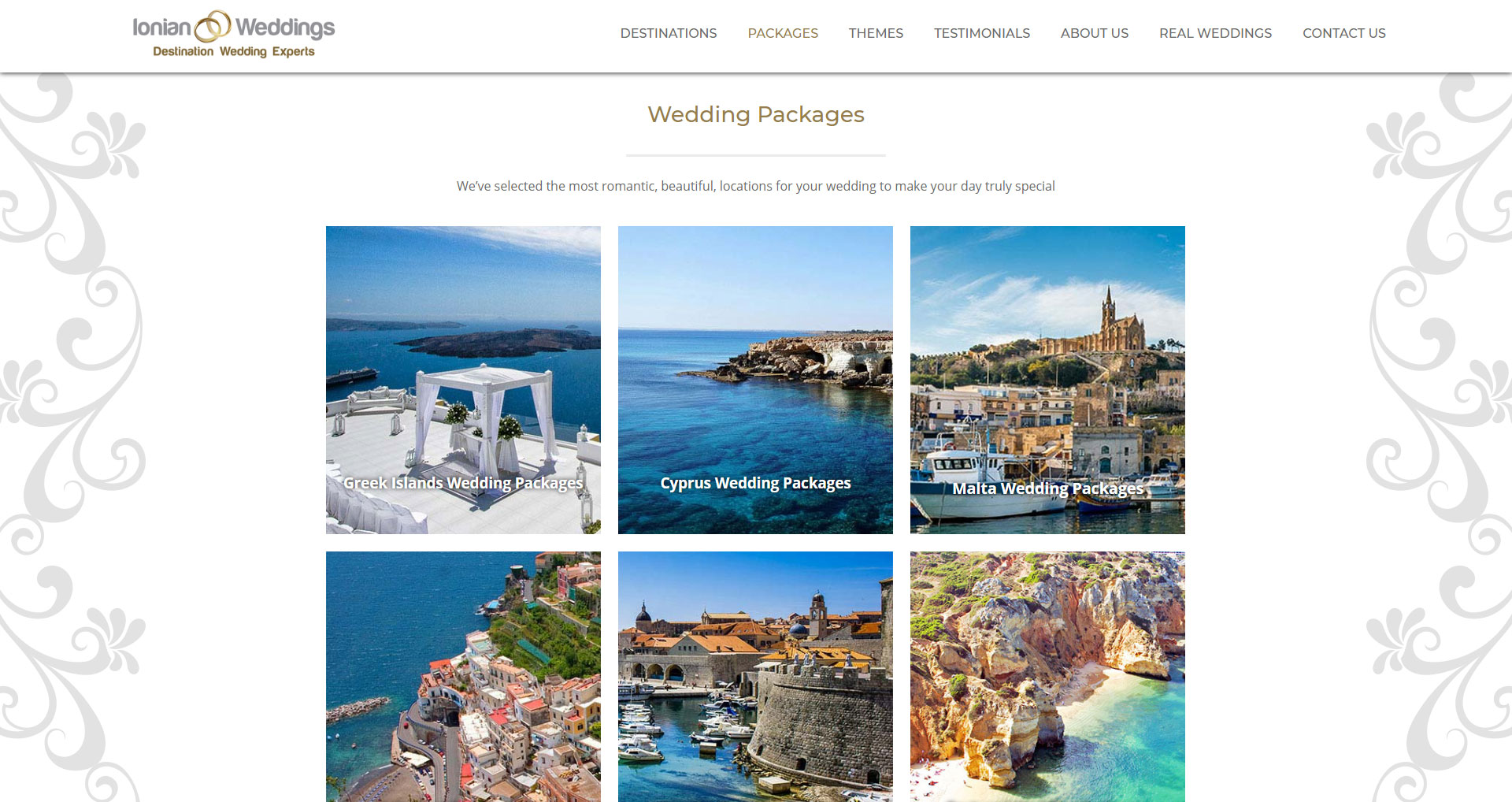 Ionian Wedding Packages