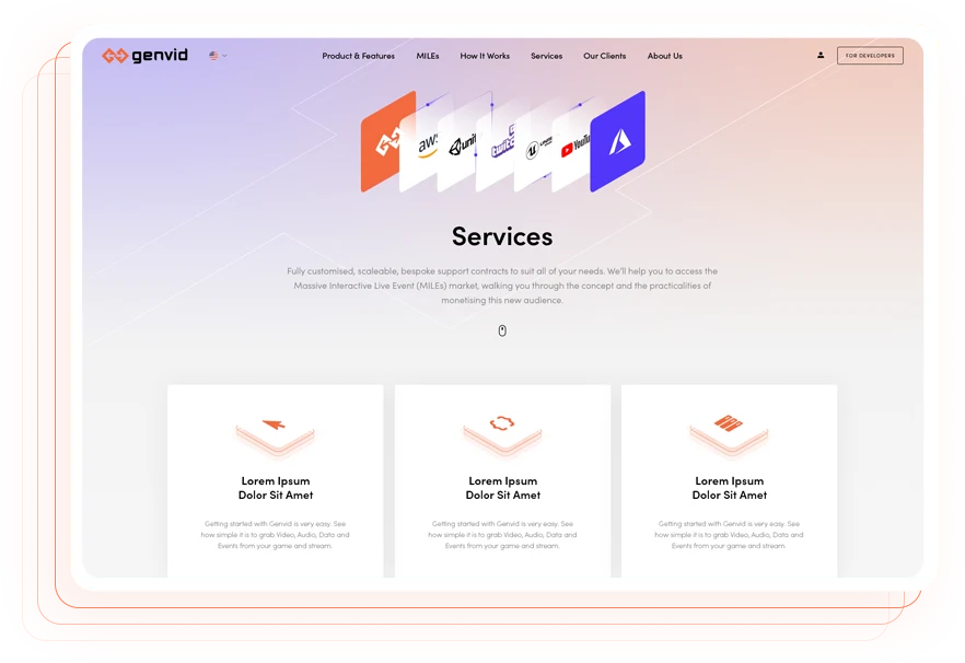 CreativeWeb - Website Design Page